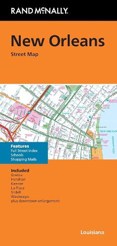 Rand McNally Folded Map: New Orleans Street Map