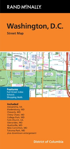 Washington DC Street Map
