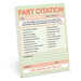 Knock Knock Fart Citation Nifty Note (Pastel Version) (Knock Knock Nifty Notes
