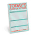 Knock Knock Today’s Plan of Attack Great Big Stickies (Pastel Version)