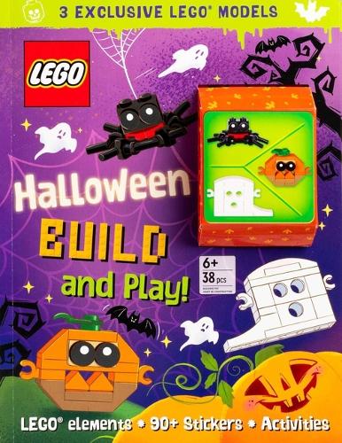 Lego Books: Halloween Build and Play! (Activity Book with Minifigure