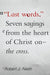 Last Words