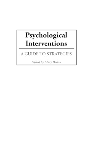 Psychological Interventions