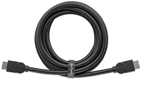 MANHATTAN High Speed HDMI Cable, HDMI Male/Male, 5.0m, Black (Polybag) (306133)