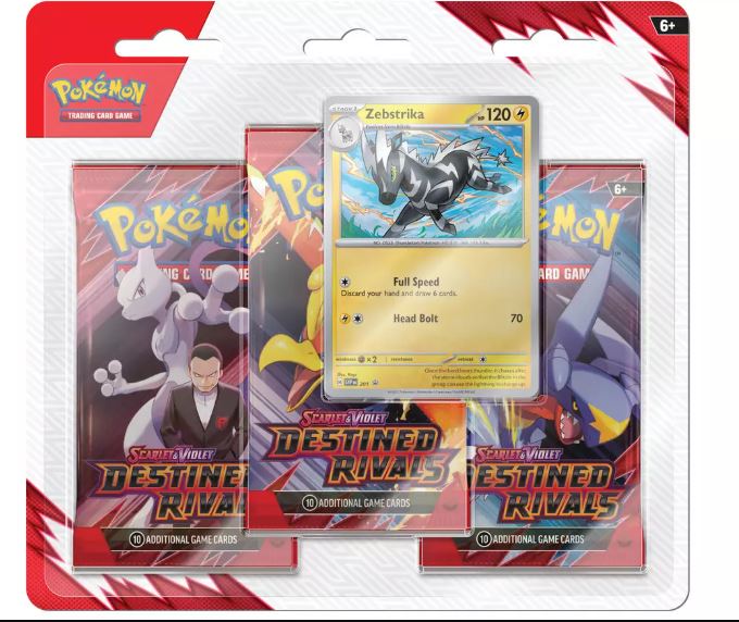 Pokémon TCG: Scarlet & Violet—Destined Rivals Elite Trainer Box (1 Full-Art Promo Card, 9 Boosters & Premium Accessories