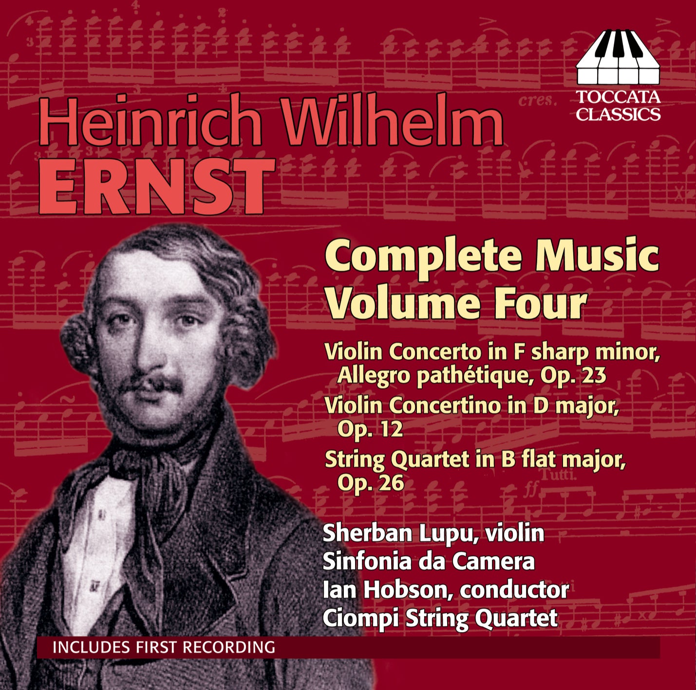 Heinrich Wilhelm Ernst: Complete Music - Volume 4