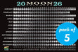 2026 Moon Calendar Card (5 pack)