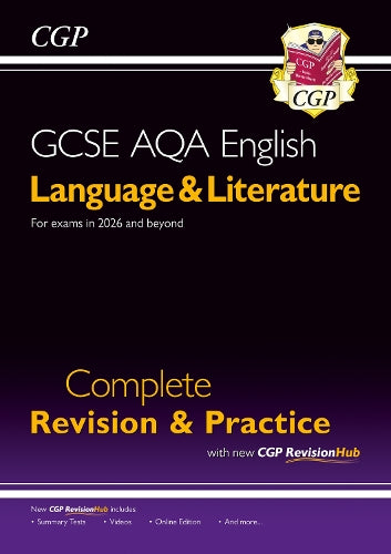 GCSE English Language & Literature AQA Complete Revision & Practice - inc. Online Edn & Videos