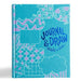 CSB Journal and Draw Bible for Kids, Teal Leathertouch Over Board