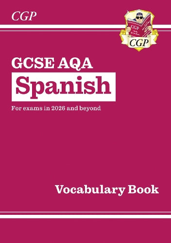New GCSE Spanish AQA Vocabulary Book (for exams from 2026)