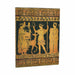Gathering of Deities (Ancient Greek Pottery) Ultra Unlined Softcover Journal (Elastic Band Closure)