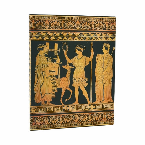 Gathering of Deities (Ancient Greek Pottery) Ultra Unlined Softcover Journal (Elastic Band Closure)