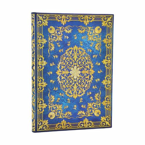 Silk Sky (Guiding Star) Midi Unlined Hardcover Journal (Elastic Band Closure)