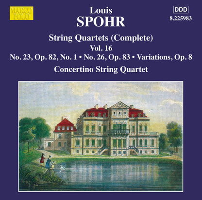 Louis Spohr: String Quartets - Volume 16