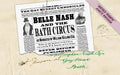 Belle Nash and the Bath Circus