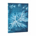 Sea Flowers (Anna Atkins’ Cyanotypes) Midi Lined Softcover Journal (Elastic Band Closure)