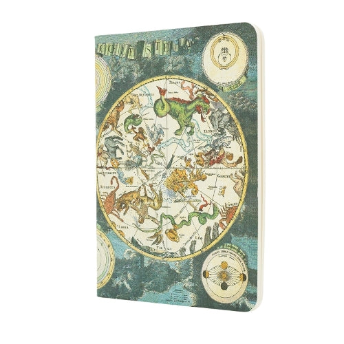 Celestial Planisphere A6 Grid (Early Cartography) Cahier