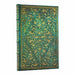 Emerald Flower (Nature’s Grace) Mini Unlined Hardcover Journal (Elastic Band Closure)