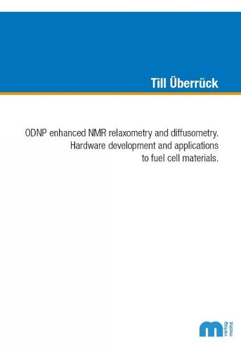 ODNP enhanced NMR relaxometry and diffusometry