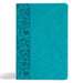 KJV Giant Print Reference Bible, Teal Leathertouch, Indexed