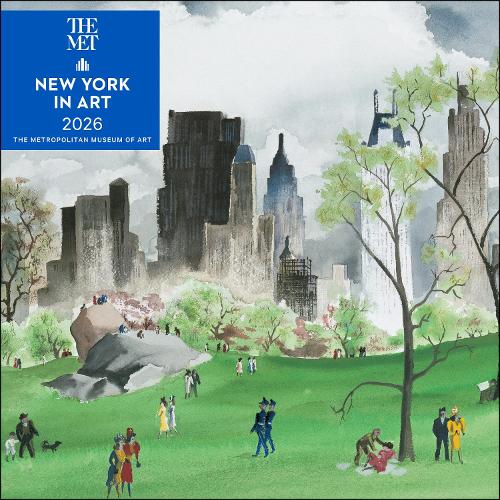 New York in Art 2026 Wall Calendar