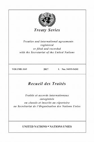 Treaty Series 3169 (English/French Edition)
