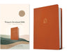 The Message Women's Devotional Bible (Leather-Look, Terracotta)