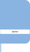 A5 Note-able Notes Blue