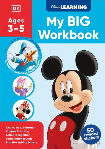 Disney Learning Big Workbook Ages 3-5