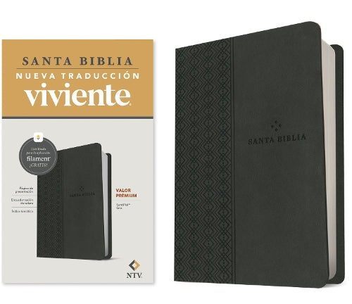 Biblia Valor Prémium Ntv Con Filament (Sentipiel, Gris)