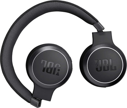 JBL Live 670 NC Wireless On-Ear Headphones with Noise-Cancelling Technology and 65-Hour Battery Life, Black