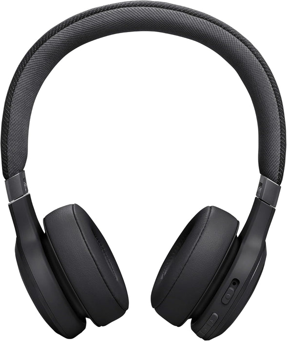 JBL Live 670 NC Wireless On-Ear Headphones with Noise-Cancelling Technology and 65-Hour Battery Life, Black