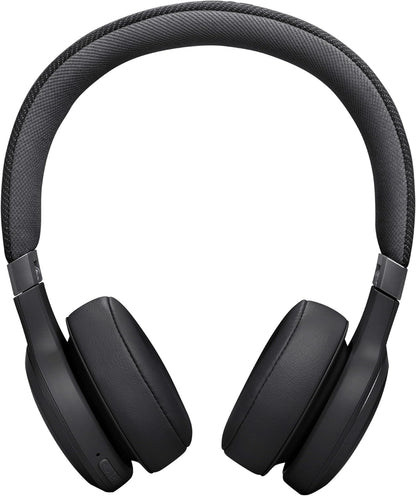 JBL Live 670 NC Wireless On-Ear Headphones with Noise-Cancelling Technology and 65-Hour Battery Life, Black