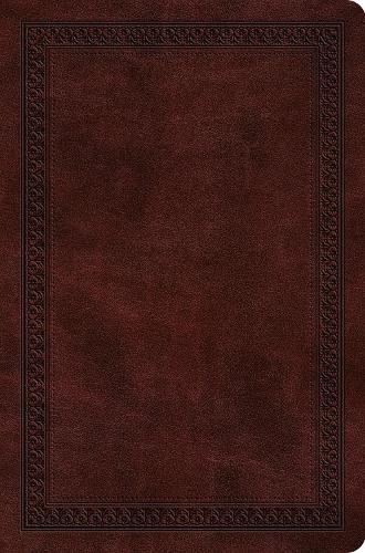 ESV Value Compact Bible (TruTone, Mahogany, Border Design