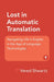 Lost in Automatic Translation