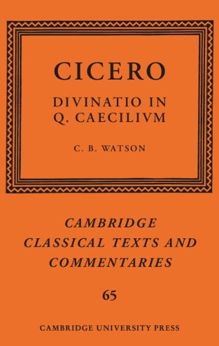 Cicero: Divinatio in Q. Caecilium