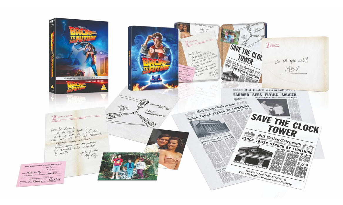 Back to the Future Limited Collector's Edition 4K UHD Steelbook
