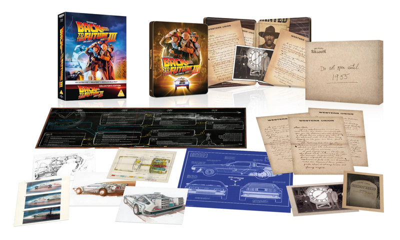 Back to the Future: Part III Limited Collector's Edition 4K UHD Steelbook