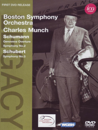 Schumann/ Schubert: Munch (Genoveva Overture/ Symphony No.2/ Symphony No.5) (Ica Classics: ICAD 5052)