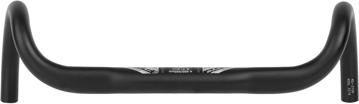 FSA Adventure Compact, Manubrio a Goccia Unisex, Nero, 46 cm