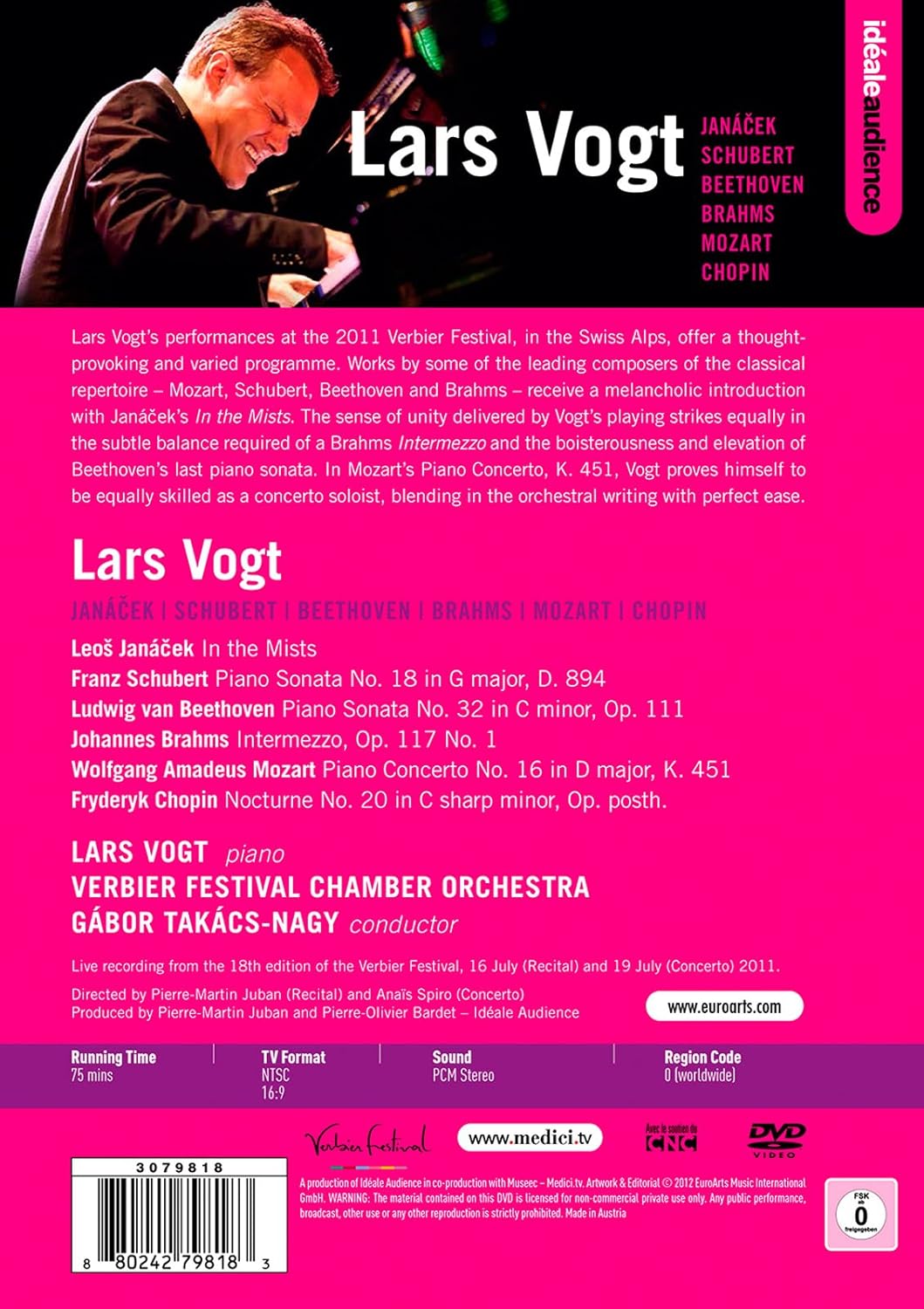 Vogt Live At Verbier Festival 2011 (Lars Vogt