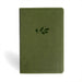 NASB Giant Print Reference Bible, Olive Leathertouch