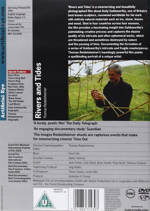 Rivers And Tides - Andy Goldsworthy Working With Time