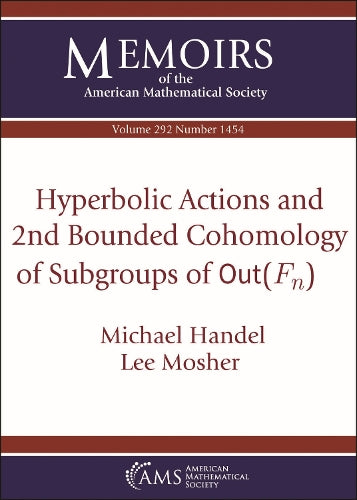 Hyperbolic Actions and 2nd Bounded Cohomology of Subgroups of $\textrm {Out}(F_n)$