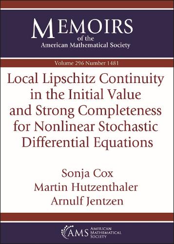 Local Lipschitz Continuity in the Initial Value and Strong Completeness for Nonlinear Stochastic Differential Equations