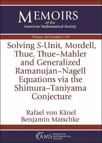 Solving $S$-Unit, Mordell, Thue, Thue-Mahler and Generalized Ramanujan-Nagell Equations Via the Shimura-Taniyama Conjecture