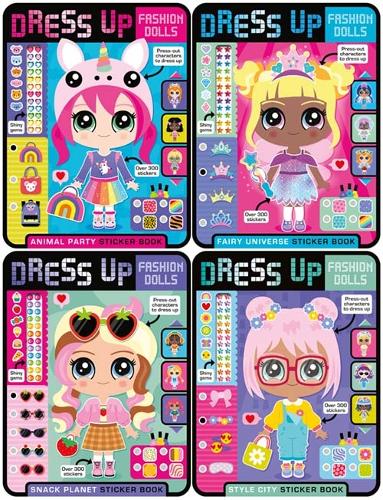 Dress up Fashion Dolls Pack