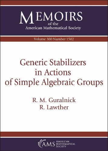 Generic Stabilizers in Actions of Simple Algebraic Groups