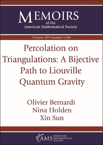 Percolation on Triangulations: a Bijective Path to Liouville Quantum Gravity