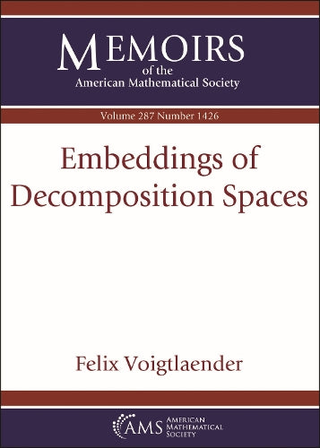 Embeddings of Decomposition Spaces